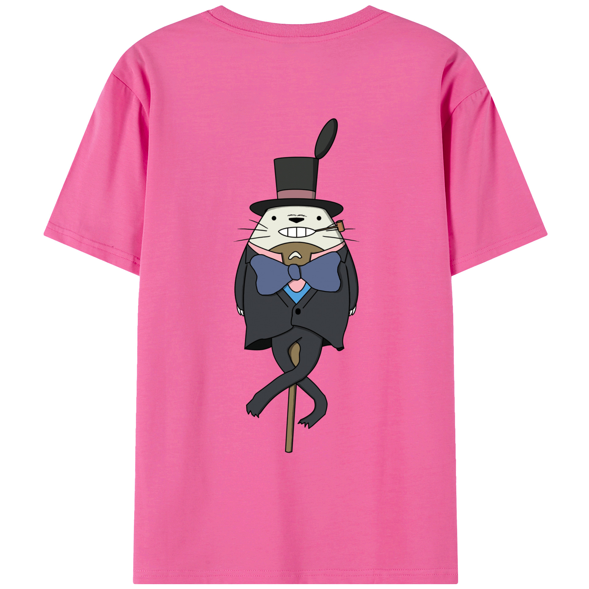 （画像用） となりのトトロ 草壁メイ 草壁サツキ My Neighbor Totoro Satsuki Kusakabe Mei Kusakabe レディース半袖Tシャツ(バックプリント)